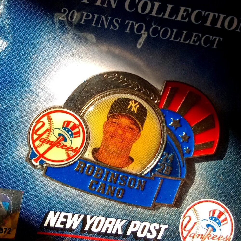 NY Yankees/Robinson Cano/'07 Pin